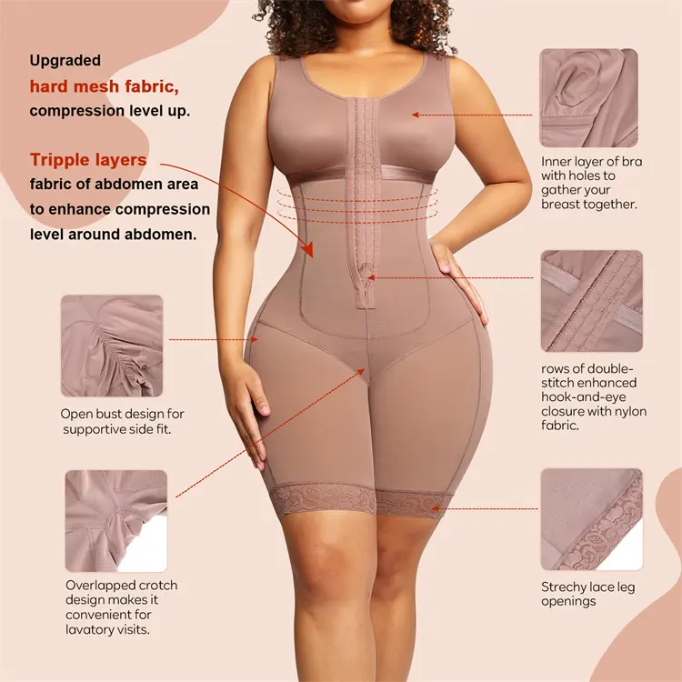 New Ambrace Revolutionary Shape Wear Body Shaping Lace Bra 