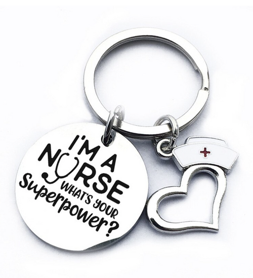 Super Nurse Keychain